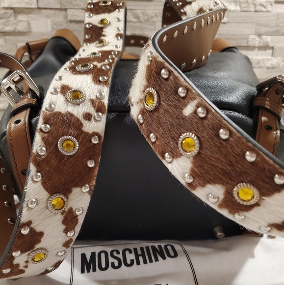 Moschino studded backpack - Picture 7 of 16